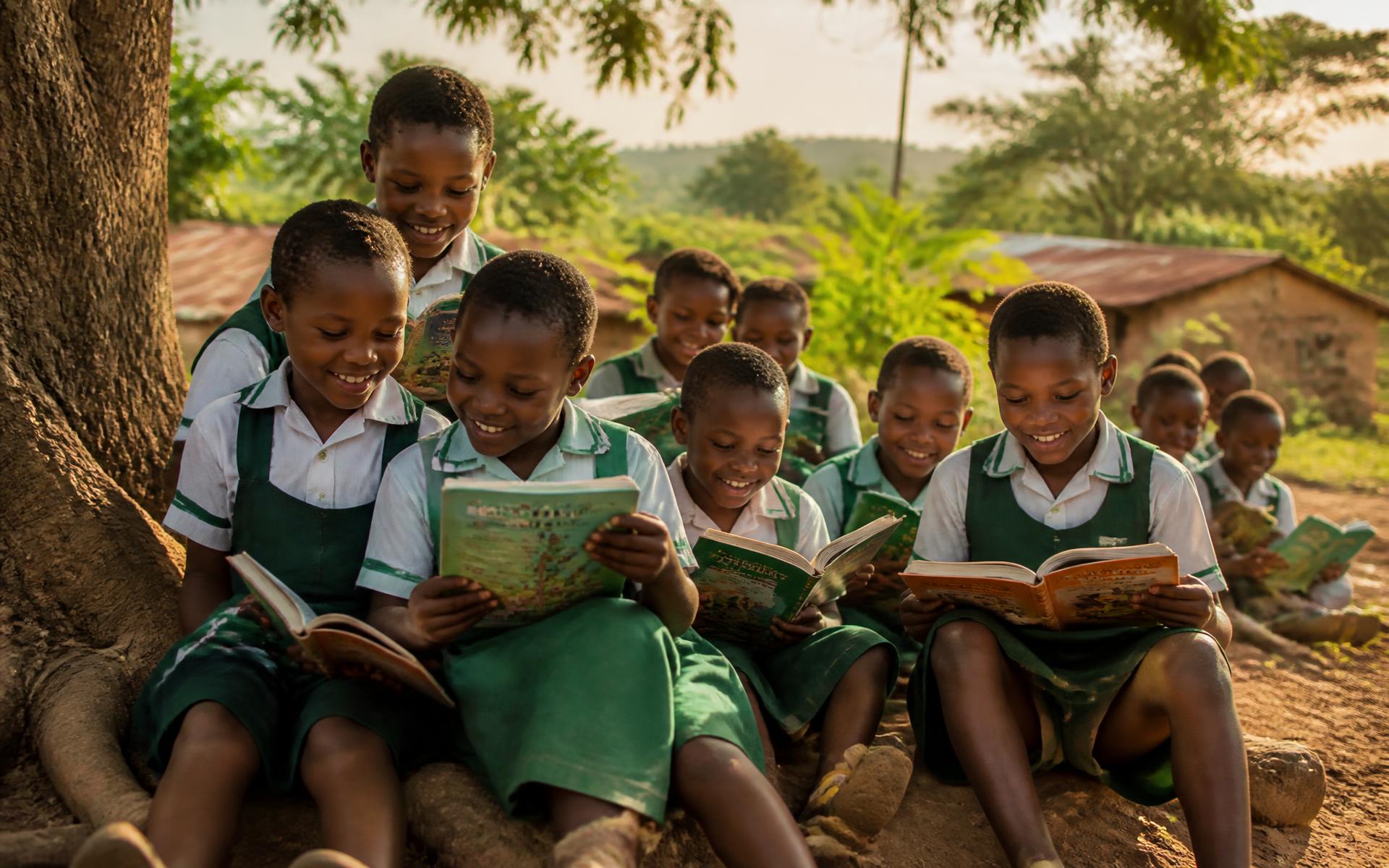 Reading corners and book drives