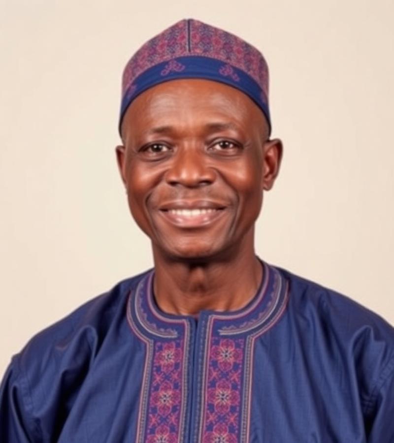 Portrait of Chief Edwin Ngene